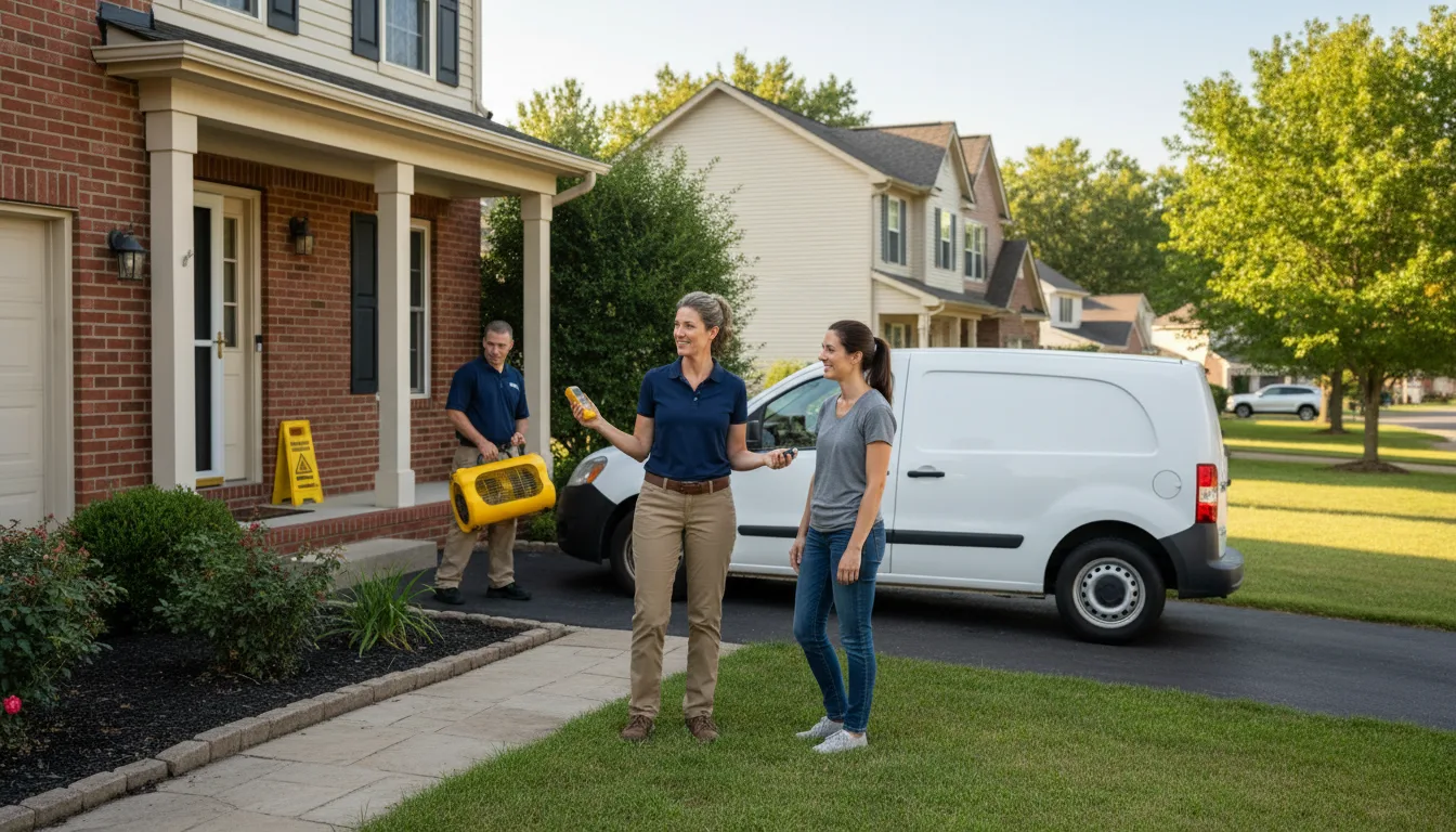 Residential water damage restoration in Millcreek, UT